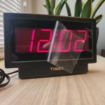 Vintage Timex Digital Alarm Clock With Nature Sounds Birds Ocean Brooks T133NB. Fixed Price $74.99.