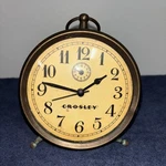 Crosley Vintage Metal Alarm Clock #33301 Brass Color Shabby Chic Decorative. Fixed Price $25.00.