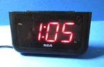 Rca Digital Alarm Clock Model RCD30 W Dimmer. Fixed Price $15.99.