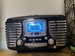 Crosley Corsair Clock Radio/cd Player With Bluetooth - Black Model CR612D. Fixed Price $50.00.