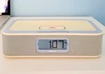 Memorex Iwake Dual Alarm Clock With Am/fm Radio & Ipod Compatibility MI4004. Fixed Price $34.99.