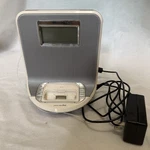 Philips Ipod Iphone Alarm Clock Radio Model DC310/37 W/ Cord And Antenna Works. Fixed Price $12.95.