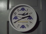 American Trans Air Clock Ata DC-10-30. Fixed Price $17.25.