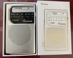 Vondior Vx-w Portable Am Fm Wb Weather Band Transistor Pocket Radio Noaa Nib. Fixed Price $13.99.