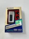 Sony SRF-S83 Walkman Mega Bass Fm/am Radio Stereo New With Box No Cassette. Fixed Price $98.99.