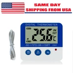 Digital Fridge Freezer Thermometer With Temperature Warning Alarm Max Min /. Fixed Price $11.96.