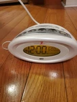 Zenith Z1233WA Digital Alarm Clock Radio White With Cd/aux MP3 Line Out. Fixed Price $20.23.