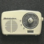 Retro Studebaker Am/fm TV1/TV2 Portable Weather Radio Ac/dc Tested Works. Fixed Price $19.95.