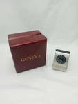 Geneva Travel Clock Self Stand With Box. Fixed Price $15.00.