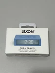 Lexon Flip + Plus Travel Mini Lcd Alarm Clock Radio New. Fixed Price $25.99.
