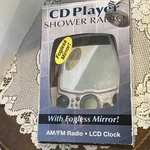 Cd Player Shower Radio.am/fm Fogless Mirror.. Fixed Price $30.00.