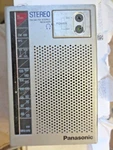 Panasonic RF-455 Am/fm Portable Radio Silver Works. Fixed Price $16.74.