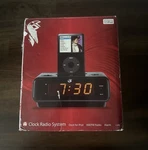 Gpx Alarm Am/fm Stereo Clock Radio Docking System For Ipod - Model CL188B. Fixed Price $55.00.
