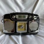 Emerson RET66BK Digital Dual Alarm Clock Am/fm Radio Cd Player Tested Works. Fixed Price $60.00.