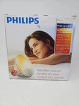 Philips HF3520 60 Wake-up Light With Colored Sunrise Simulation New Open Box. Fixed Price $64.99.