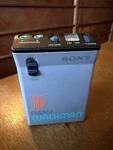 Vintage Sony Am/fm Walkman SRF-22W W/ Belt Clip Dual Outputs Tested Work. Fixed Price $34.99.