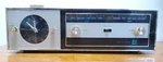 Vintage 1968 Rca RLS41J Grey Am/fm Alarm Clock Radio Powers Up. Fixed Price $32.00.