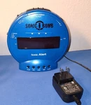 Sonic Boom Loud Alarm Clock. Works!. Fixed Price $22.95.