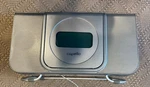 Capello CR25 Cd Dual Alarm Clock Gray Tested Working Silver. Fixed Price $29.88.
