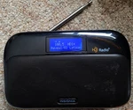 Insignia NS-HDRAD2 Tabletop Fm Radio Used Tested Good Runs On Aa Batteries. Fixed Price $49.99.