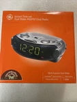Ge Am/fm Clock Radio Multi-function Dual Wake Model #7-4894 Instant Time Set. Fixed Price $16.49.