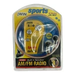 Jwin All Weather JX-M7 Am Fm Radio Water Resistant Jogging Sportsman. Fixed Price $14.77.