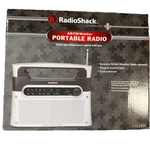 Vtg. Radio Shack Portable Analog Am Fm Wx Weather 12-889 Ac/dc 12V (nos). Fixed Price $37.50.