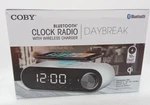 Coby Bluetooth Clock Radio With Wireless Charger. Fixed Price $27.99.