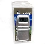Jeep Electronics Gray Travel Alarm Clock With Auto Timer JXTCR2. Fixed Price $9.99.