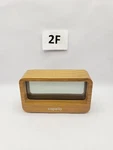 Capello CA-30 Wood Usb Digital Gray Display Portable Window Alarm Clock. Fixed Price $15.98.
