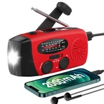 Solar Hand Crank Dynamo Noaa Wb Am/fm Radio Hurricane Camping Survive Kit Wit.... Fixed Price $21.69.