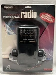 Rhapsody By Alaron Am Fm Personal Radio Model RY-103/H W/ Headphones Vintage Nos. Fixed Price $14.99.