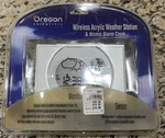 Oregon Scientific Wireless Acrylic Weather Station & Atomic Alarm Clock New. Fixed Price $79.95.