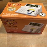 Sonic Boom Alarm Clock SB1000 W/ White Super Shaker Nib For Deep Sleepers Alert. Fixed Price $69.99.