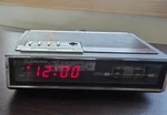 Vintage Emerson Red 5500B Fm/am Led Alarm Clock Radio 1980'S Wood Grain Retro!!. Fixed Price $17.99.