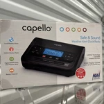 Capello CR2W Safe And Sound Weather Alert Clock Radio (new). Fixed Price $90.00.