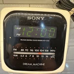 Vintage Sony Dream Machine Cube Alarm Clock Am/fm Radio ICF-C122 Working. Fixed Price $15.97.