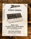 Zenith R462 Radio Service Manual *original*. Fixed Price $14.97.