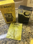Roberts R-135 Vintage Am/fm Portable Transistor Radio-working-hong Kong Retro. Fixed Price $47.50.