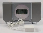 Capello CR25 Cd Dual Alarm Clock Gray Tested Working Silver. Fixed Price $45.00.