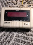 Conair Alarm Clock Model CL1001 White Tilting Bedside Desk Vtg Retro Tested. Fixed Price $14.99.