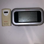 Honeywell TE852W Weather Wind Atomic Clock With Outside Thermo Hygrometer Sensor. Fixed Price $39.99.