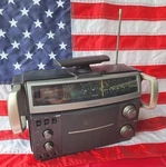 Radio Shack 12-795 Multiband Portable Fm Am Weather Cb Short Wave Receiver. Fixed Price $44.55.