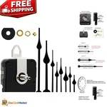 Complete Diy Quartz Clock Movement Set: Battery Powered With Assembly Supplies. Fixed Price $22.49.