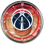 Washington Wizards Clock Round Wall Style Chrome. Fixed Price $40.04.