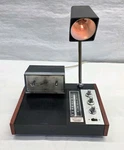 Longines Symphonette LCR-500 Woodgrain Slumber Center Radio Clock Lamp Working. Fixed Price $50.00.
