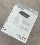 Sony Digital Clock Radio ICF-C350 Service Manual With Schematic Diagram J071. Fixed Price $14.79.