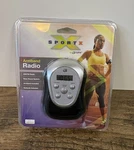 Gpx Digital Am Fm Radio With Sport Armband Earbuds New Sealed Black Silver. Fixed Price $12.99.