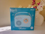 Supersonic SC-1201BT Retro Portable Am/fm Bluetooth Speaker With Vintage Vibes. Fixed Price $30.00.
