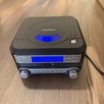 Sylvania Hi Fi Micro System Stereo Am/fm Radio Alarm Clock SRCD159PL-E. Fixed Price $34.89.